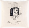 Inventors Accent Pillow, Decorative Pillow by Surya, 18" length x 18" width thumbnail