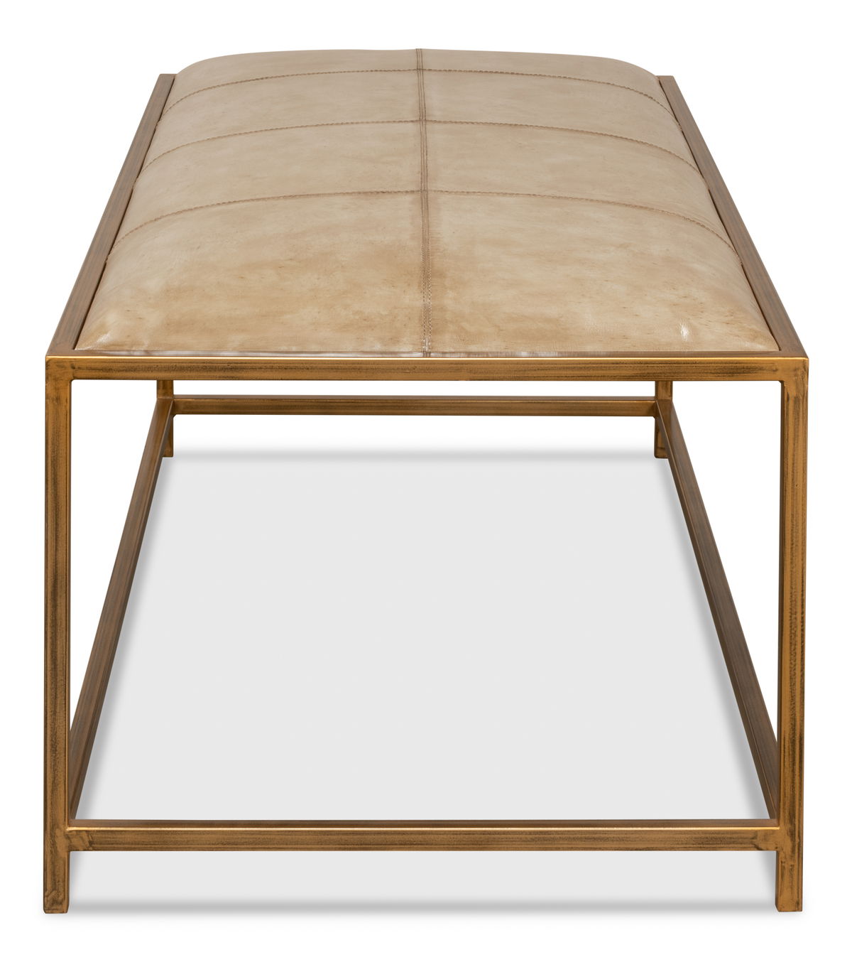 Montvale Coffee Table/Bench, by Sarreid, 2' length x 4' width x 1'6" height View 4