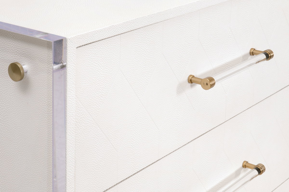 Sonia Shagreen 6-Drawer Double Dresser, by Essentials for Living, 62.25" width x 34" height x 19.5" depth View 8