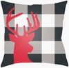 Reindeer Buffalo Accent Pillow thumbnail 0