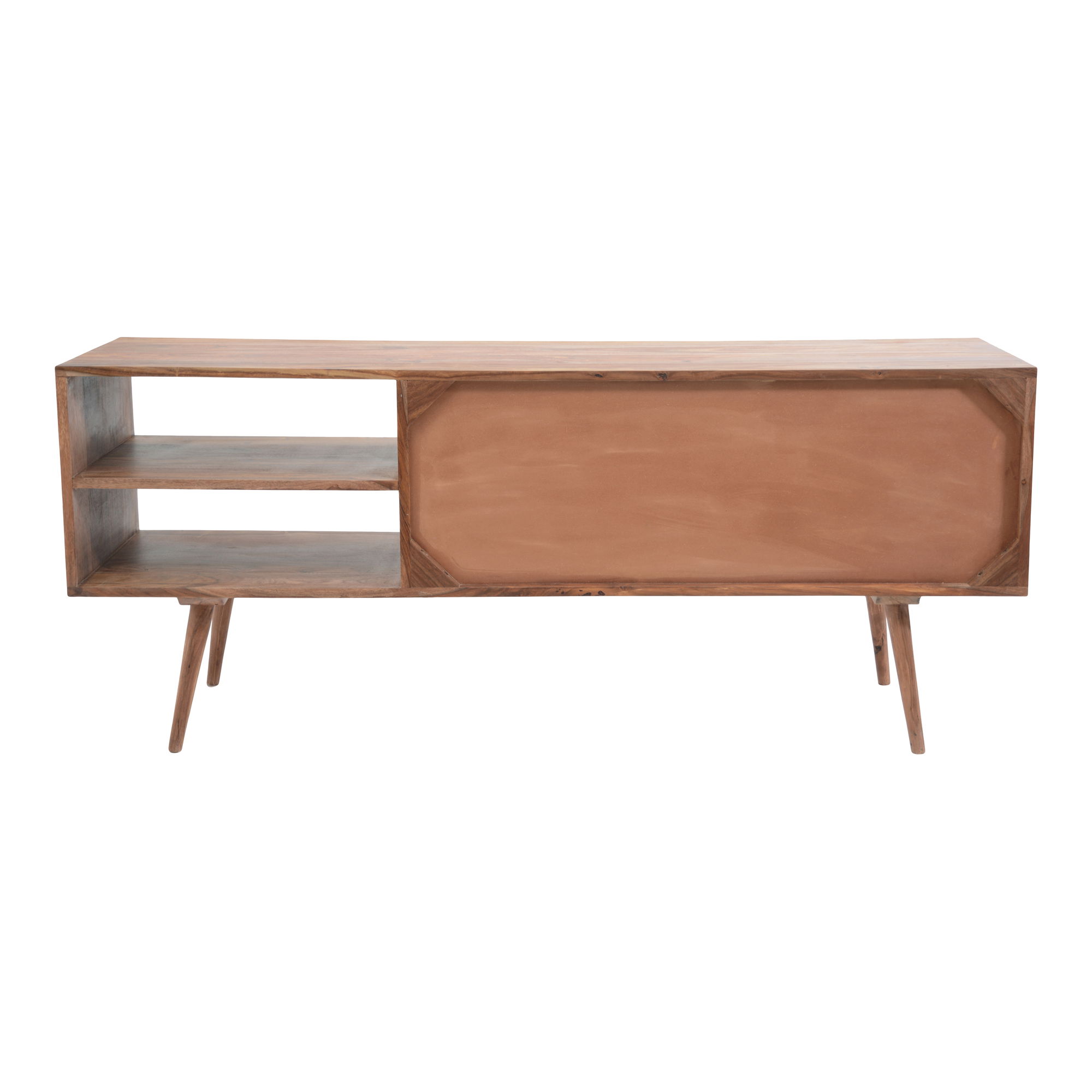 O2 Tv Cabinet Natural, Media Console by Moe's Home, 57" width x 24" height x 14" depth View 8