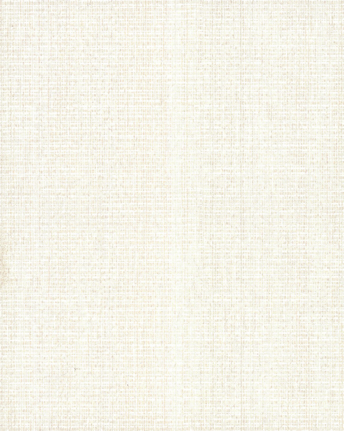 Textural Linen White Wallpaper, by York Wall, 33' length x 1'9" width x 0.02" depth