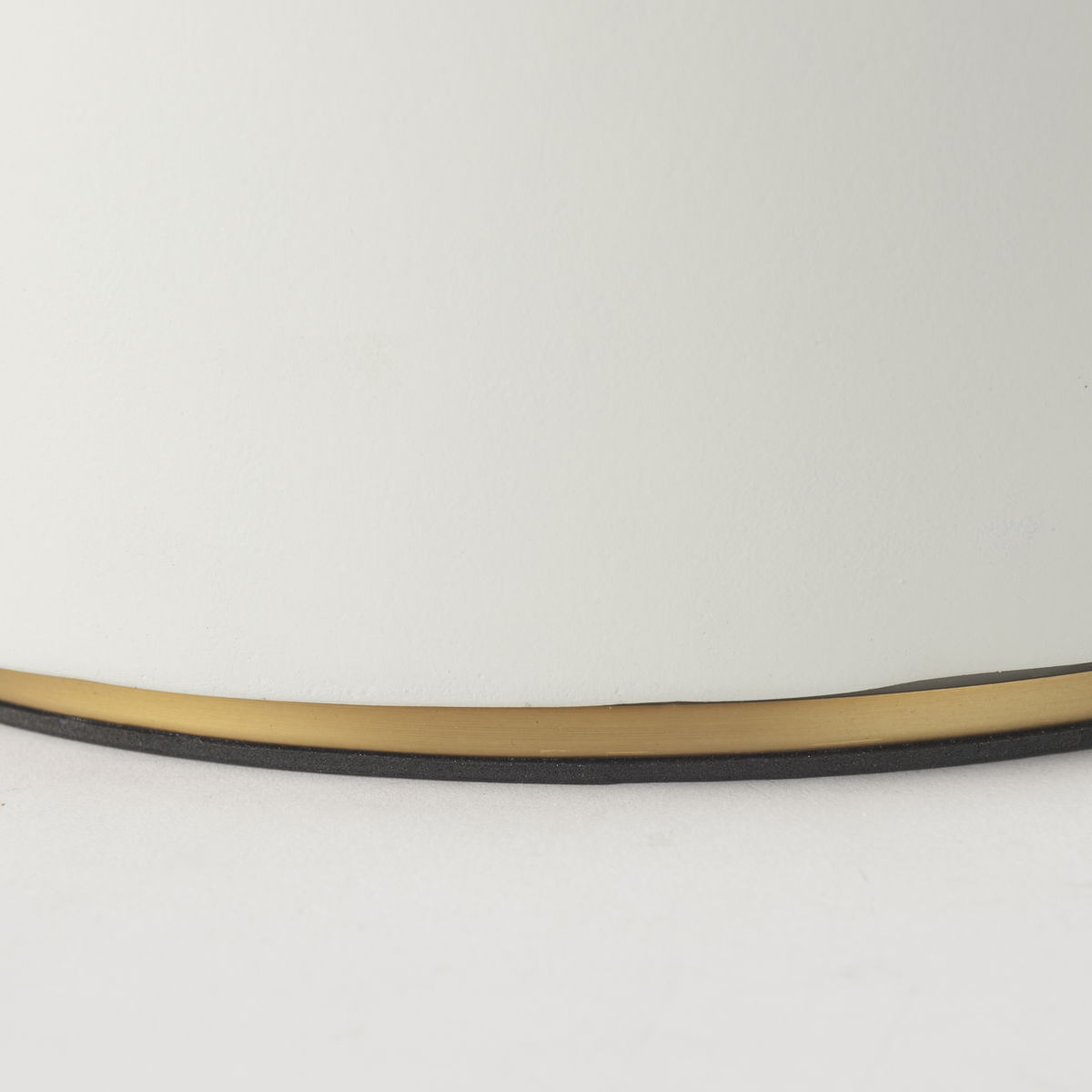 Javier 18.0L x 18.0W x 30.75H Light Base with Cream Shade Table Lamp, by Mercana, 18" length x 18" width x 30" height View 9
