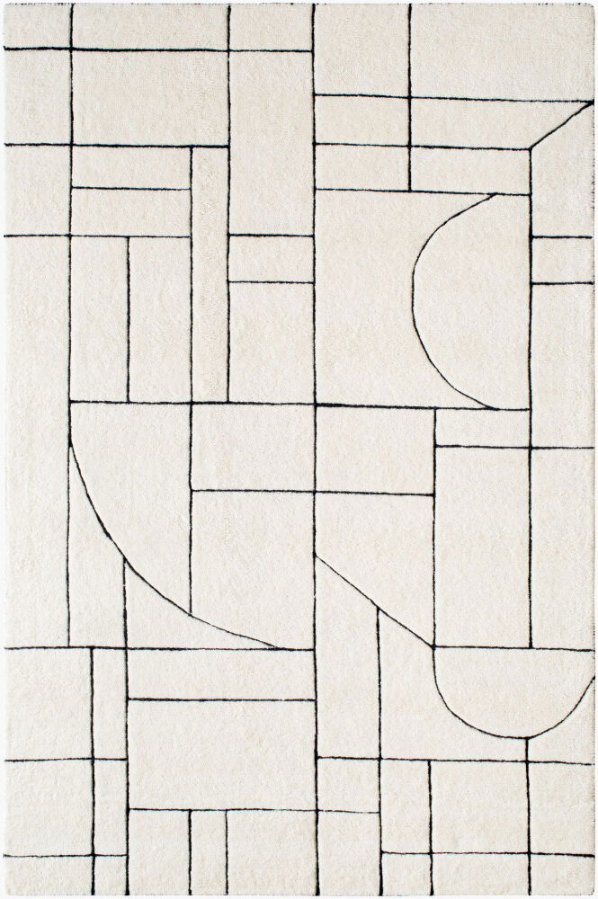 Portobello Handmade Rug, by Surya, 1'6" length x 1'6" width