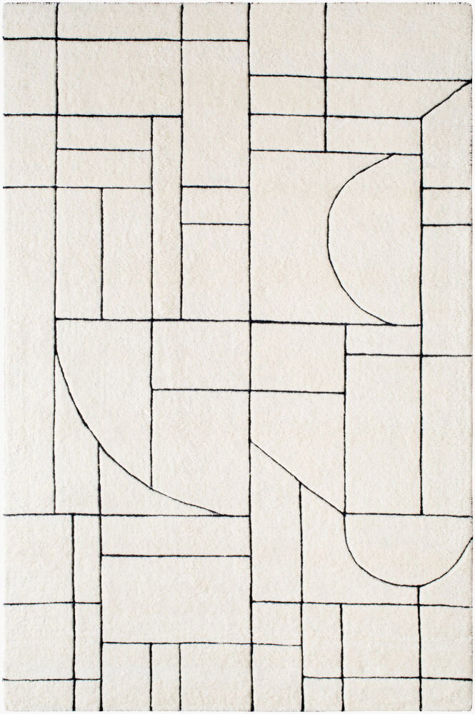 Portobello Handmade Rug, by Surya, 1'6" length x 1'6" width
