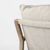 Brayden 28.3L x 34.1W x 35H Light Brown Wood with Beige Fabric Seat Accent Chair thumbnail 12
