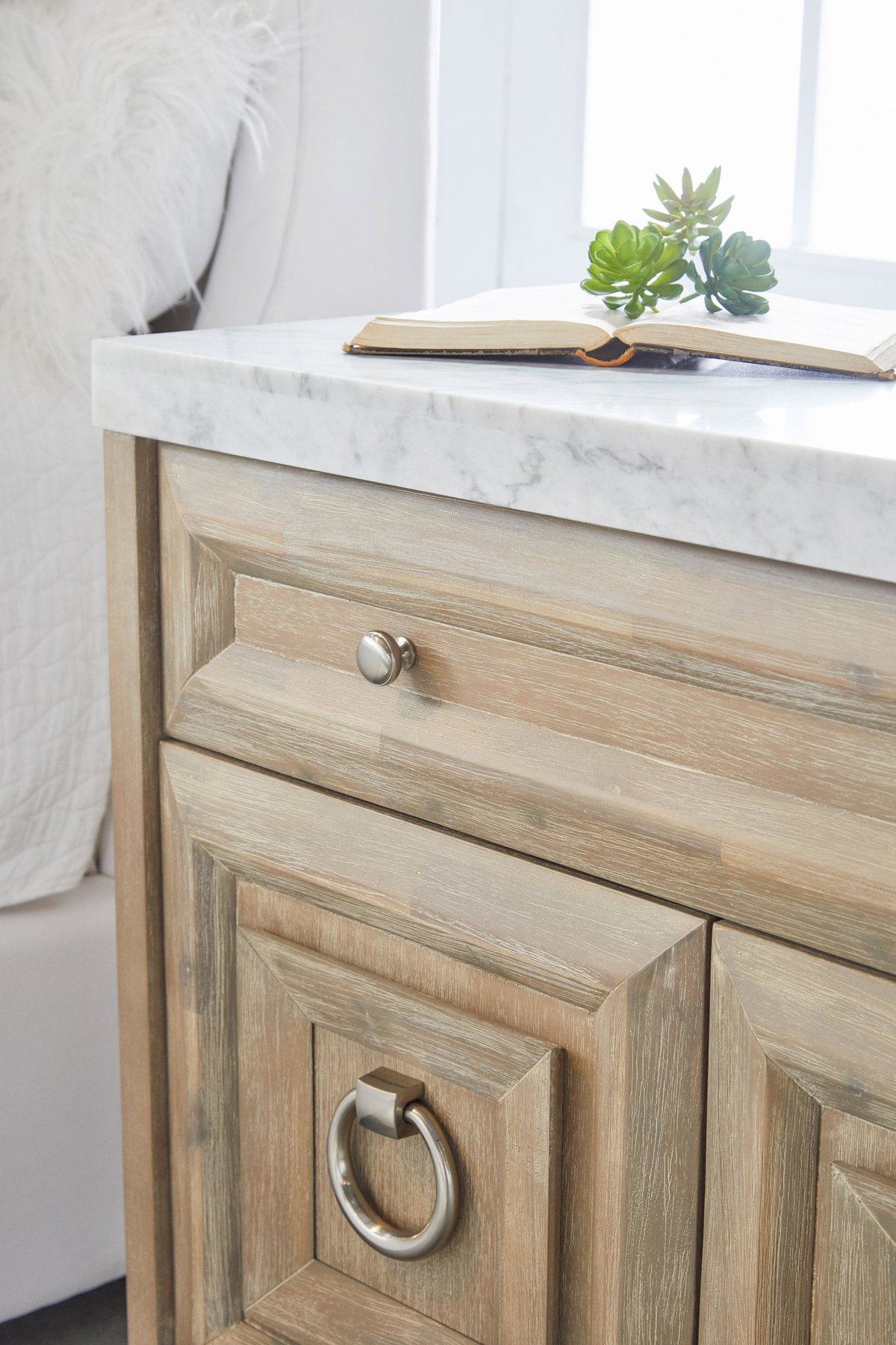 Azure Carrera Media Chest, Nightstand by Essentials for Living, 36.75" width x 32.5" height x 19" depth View 10