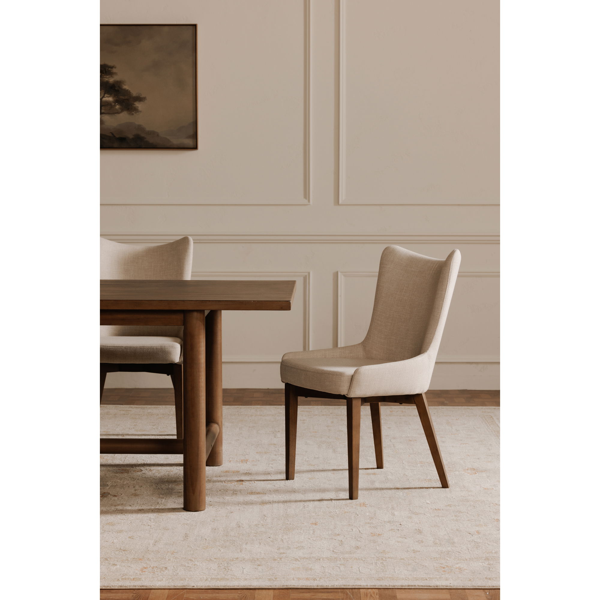 Arden Dining Table Brown large image 