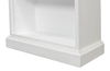 Open Shelf Bookcase, Cortina White, Shelving & Bookcase by Sarreid, 35" length x 16" width x 78" height thumbnail 10