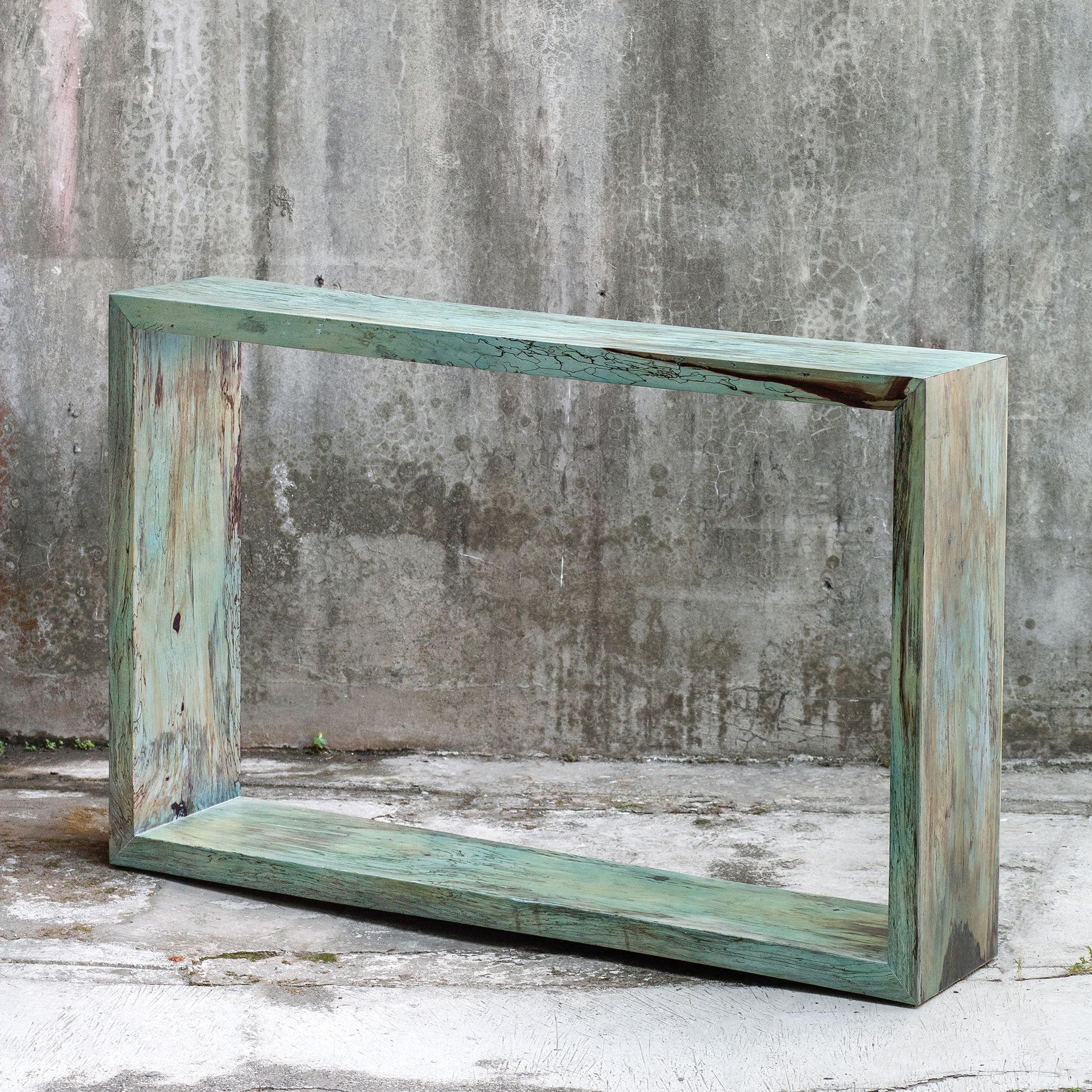 Teo Wooden Console Table large image 