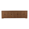 Nico Sideboard Brown, Sideboards & Buffet by Dovetail, 109.5" width x 31.5" height x 17.5" depth thumbnail 2
