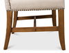 High Back Dining Chair, by Sarreid, 2'2" length x 1'9" width x 3'7" height thumbnail 5
