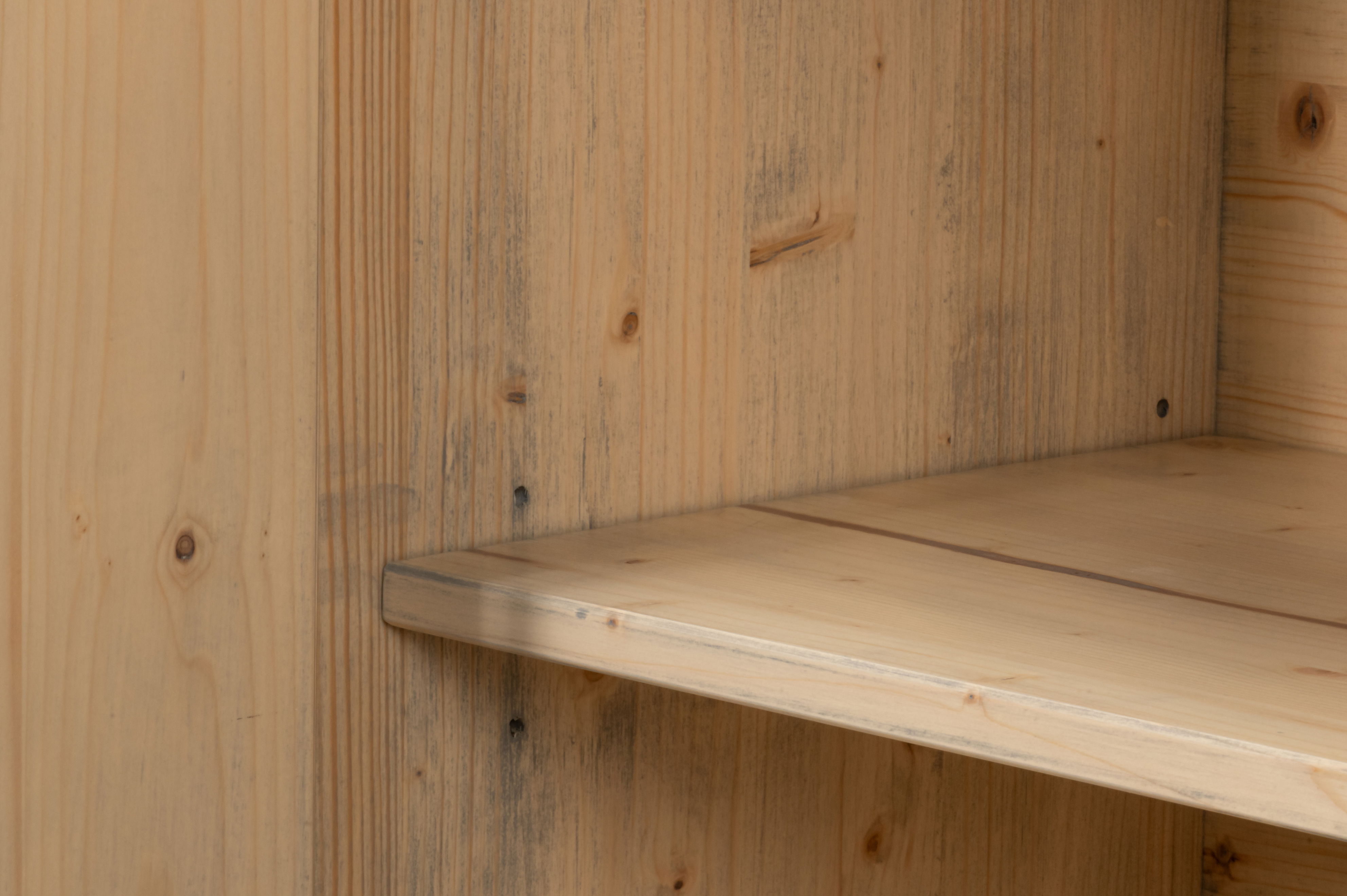 Crested Wall Cabinet,Carmine Legno Tran, Cabinets & Sideboard by Sarreid, 96" length x 18" width x 39" height View 7