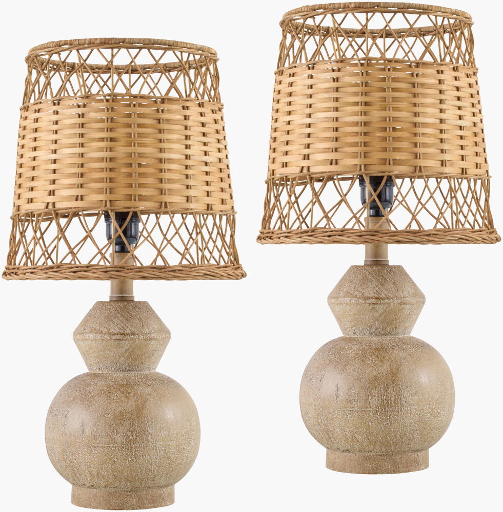 Misty Accent Table Lamp, by Surya, 9" width x 19" height