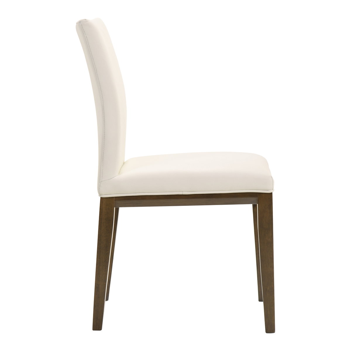 Frankie Dining Chair White - Set Of Two, by Moe's Home, 18.5" width x 36" height x 22.5" depth View 4