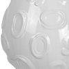 Loop White Glaze Table Lamp, by Uttermost, 1'4" width x 2'1" height x 1'4" depth thumbnail 6