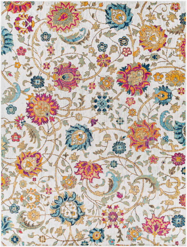 Harput Machine Woven Rug, by Surya, 10'2.05" length x 7'10.49" width