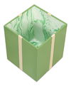 Ferrell Leather Holiday Boxes,S/3,Green, Decor by Sarreid, 8" length x 8" width x 9" height thumbnail 9