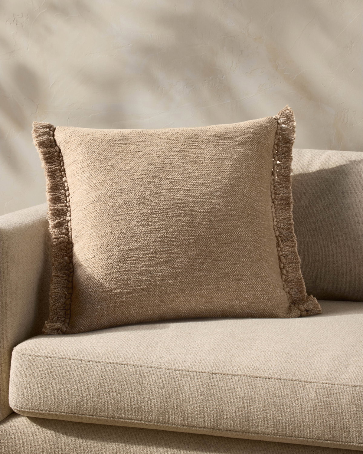Magnolia Home by Joanna Gaines x Loloi Jett Pillow, Decorative Pillow, 22" length x 22" width View 2