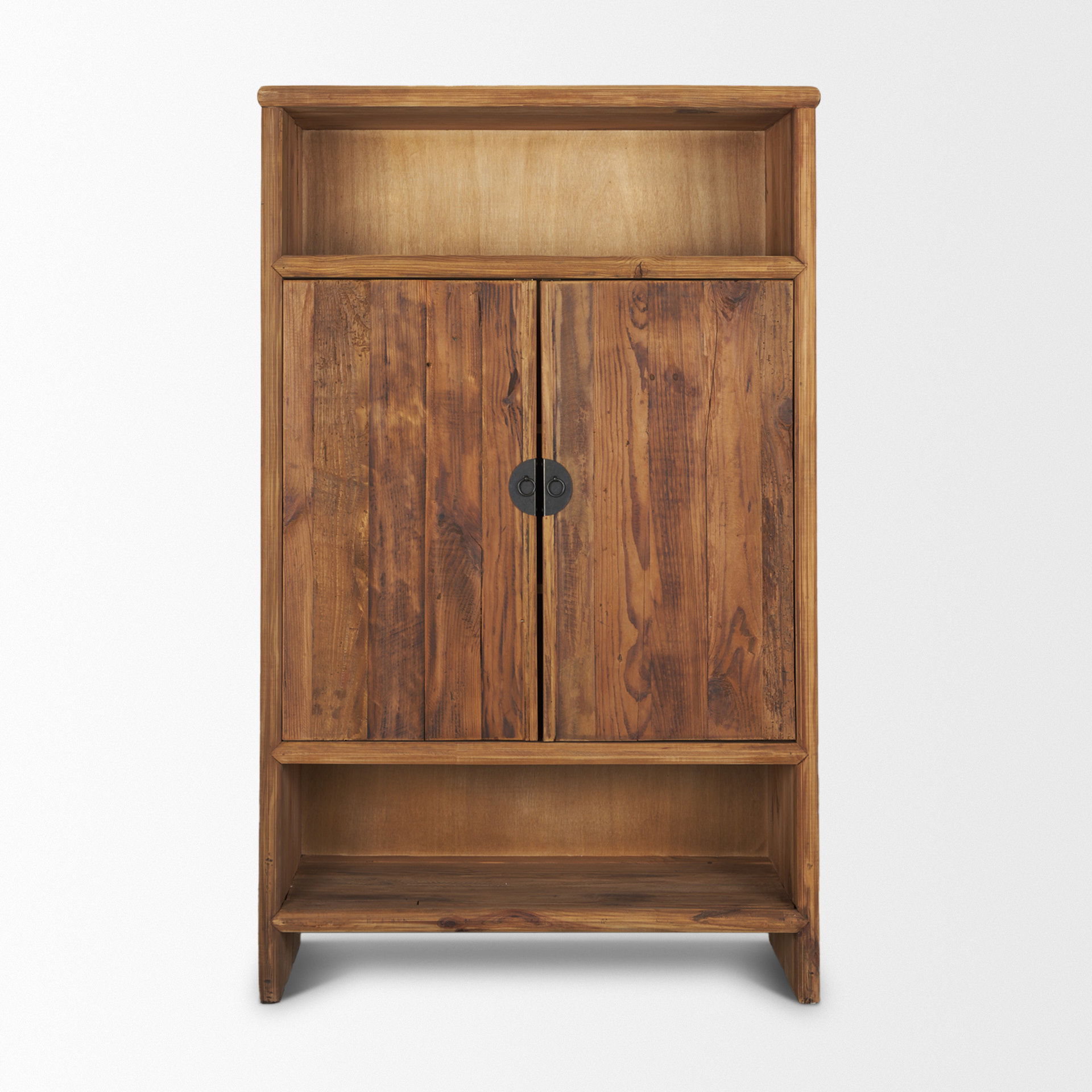 Wayde Curio Cabinet Recycled Pine large image 