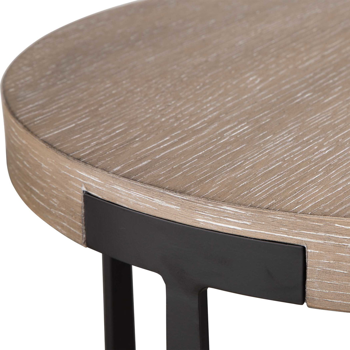 Palisade Natural Round Side Table, Side & End Table by Uttermost, 19" width x 24" height x 19" depth View 8