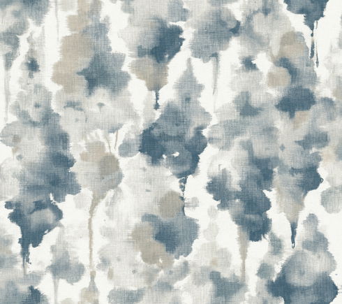 Mirage Navy Wallpaper