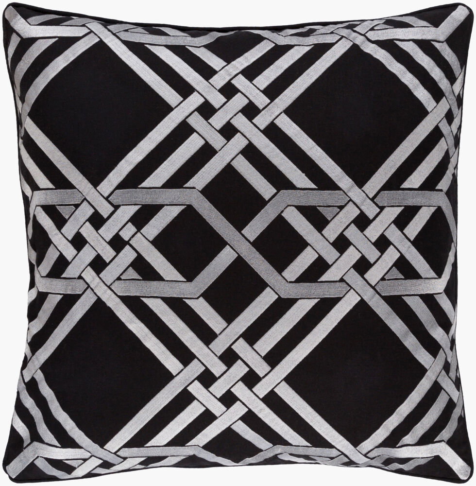 Pagoda Accent Pillow Down, Decorative Pillow by Surya, 20" length x 20" width