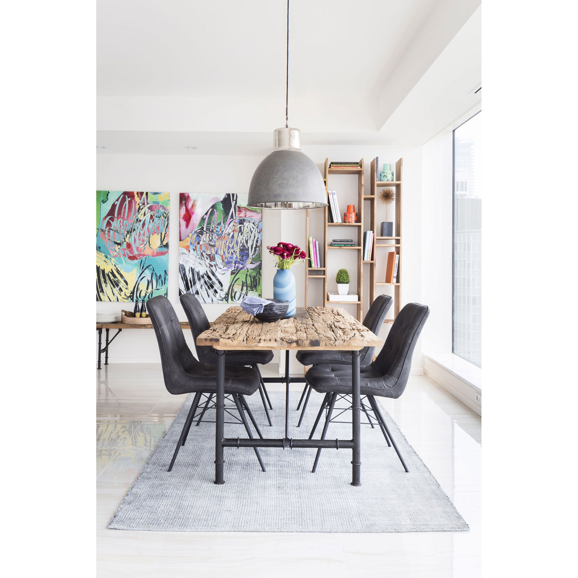 Morrison Side Chair Grey- Set Of Two large image 