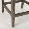 Kensington Backless 43in Seat Counter Stool | Medium Brown Wood, Counter & Bar Stool by Mercana, 20.5" length x 23.5" width x 43" height thumbnail 11