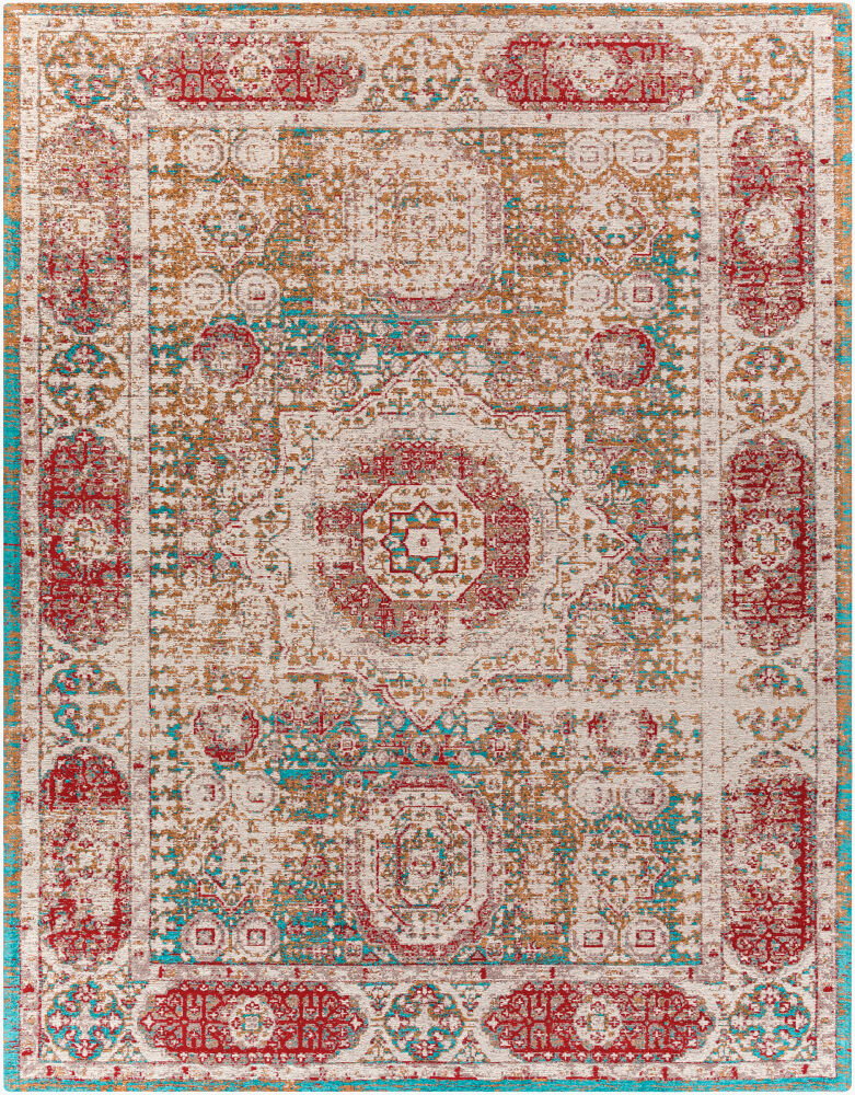 Amsterdam Handmade Rug, by Surya, 1'6" length x 1'6" width