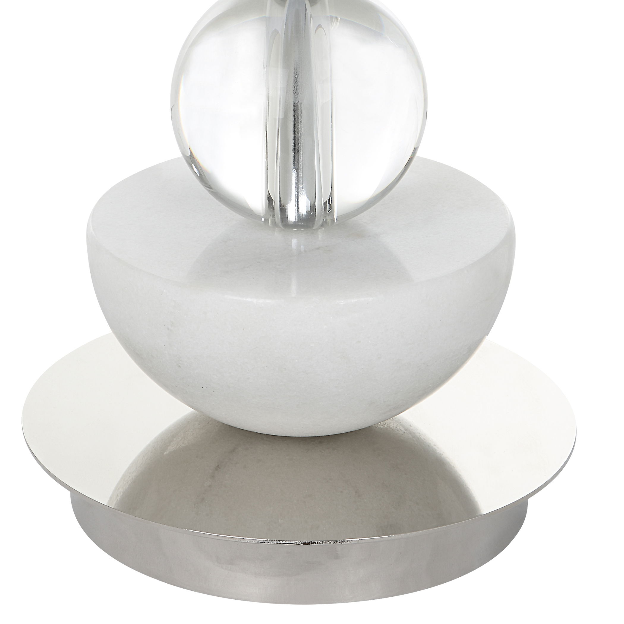 Exposition Nickel Buffet Lamp large image 