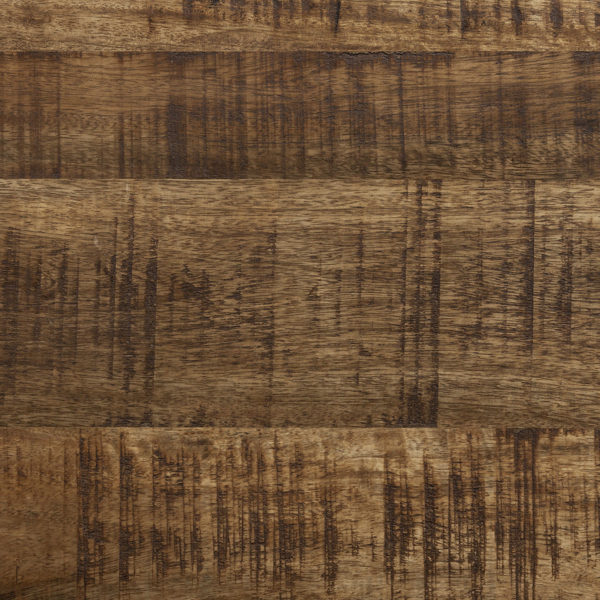 Clapp I Set of 2 (41' & 38') Round Brown Wood Top Black Iron Base Nesting Coffee Tables, by Mercana, 44" length x 44" width x 20" height View 3