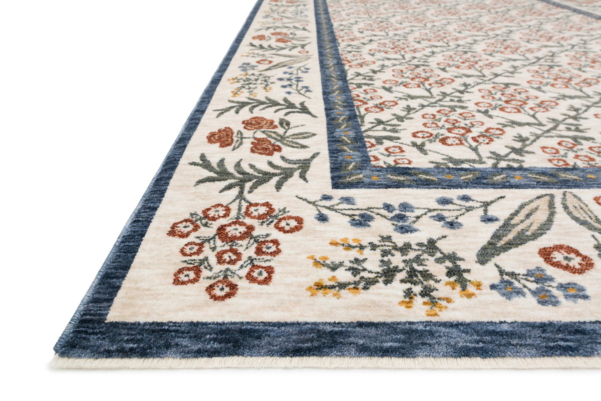 Rifle Paper Co. x Loloi Kismet Rug, 2'8" length x 7'9" width View 2