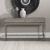 Kamala Gray Oak Console Table, by Uttermost, 54" width x 30" height x 13.5" depth thumbnail 2
