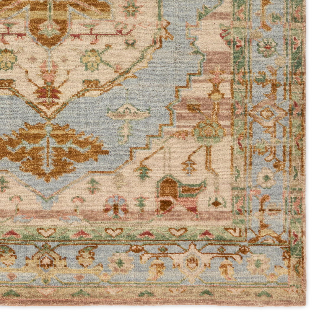 Jaipur Living Jude JIN09 Handknotted Medallion Multicolor Area Rug (6'x9') large image 