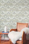 Feather & Fringe Grey Wallpaper thumbnail 1