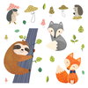 Forest Friends Giant Wall Decals, by York Wall, 3' length x 1'5.25" width x 0.02" depth thumbnail