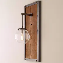 Online Designer Bedroom Wendy Umanoff Rectangular Industrial Sconce - Small