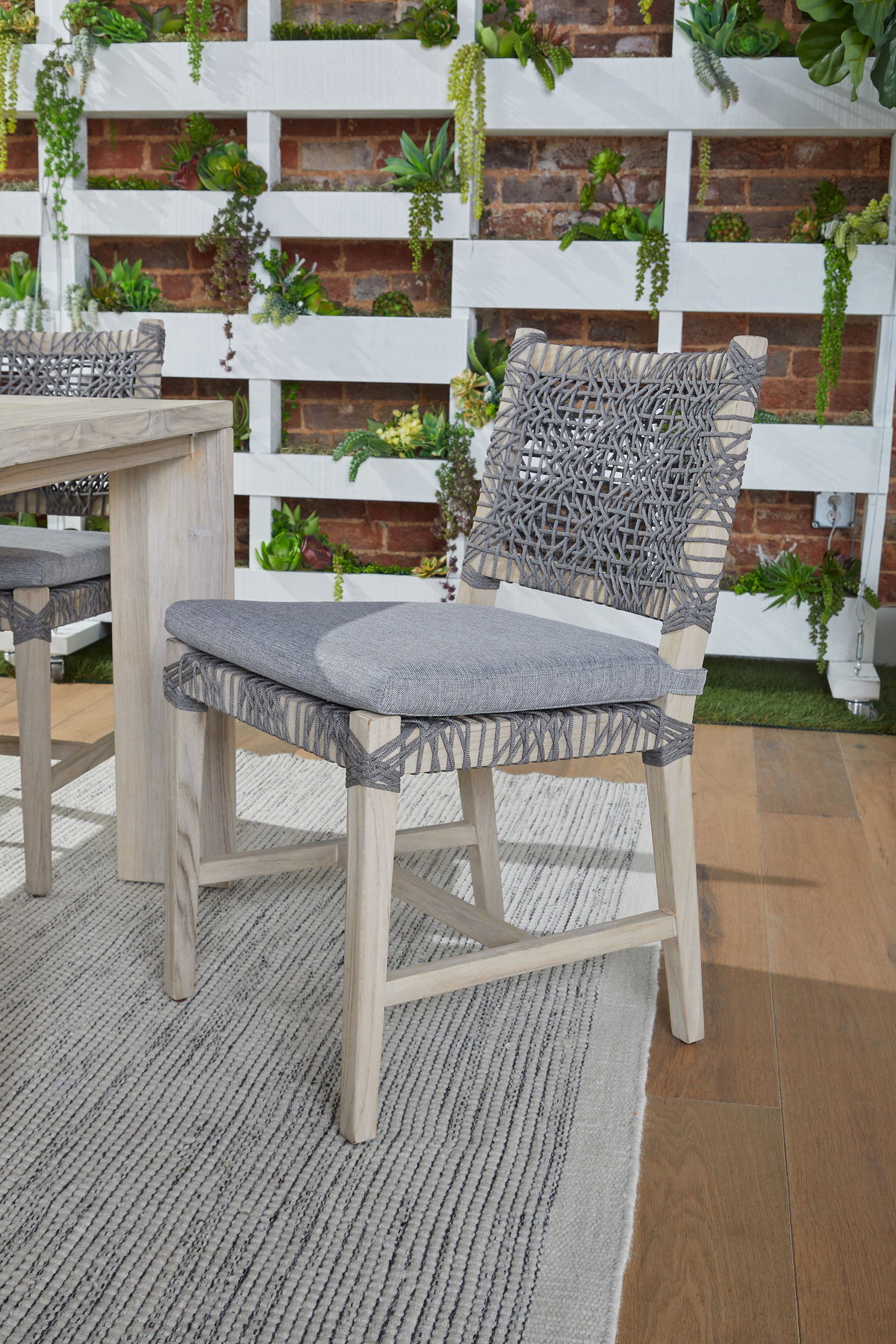 Costa Outdoor Dining Chair, Set of 2, by Essentials for Living, 19" width x 34.5" height x 22" depth View 12