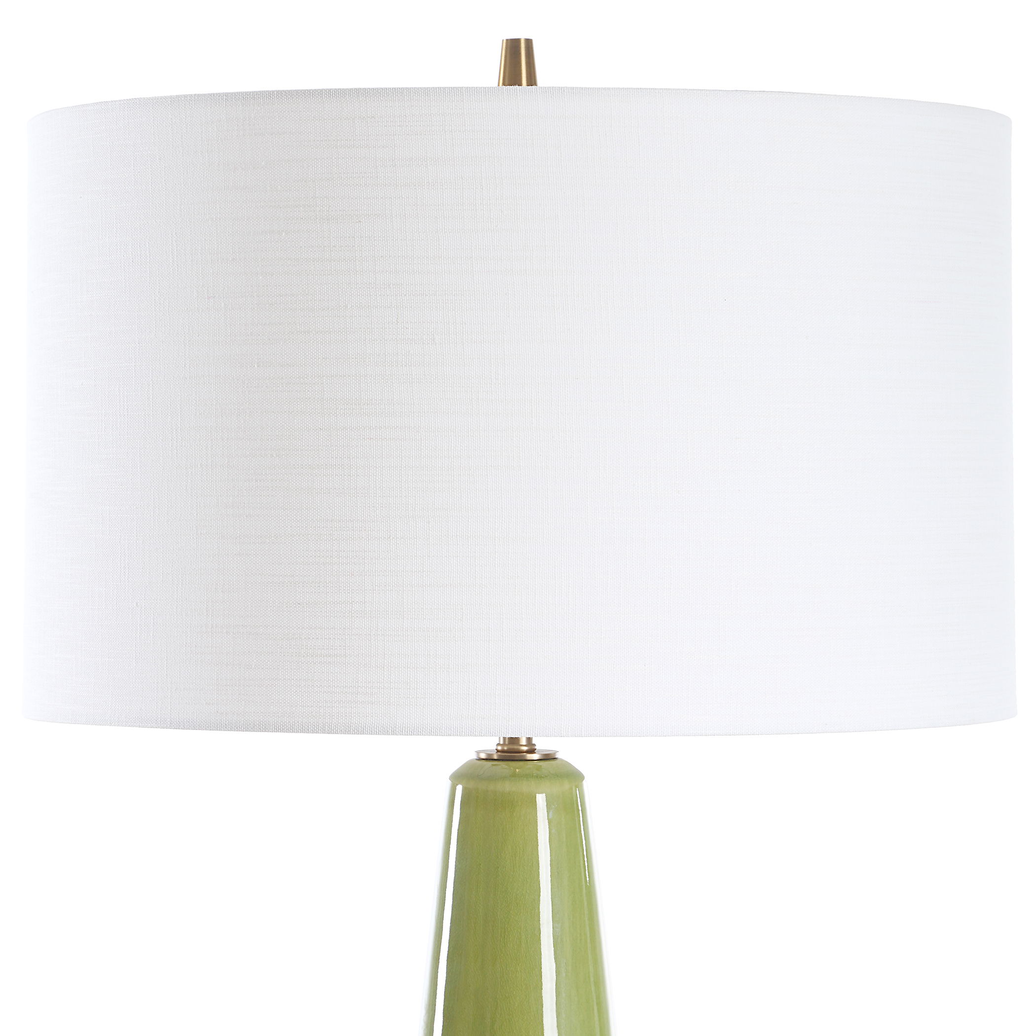 Mendell Moss Green Table Lamp large image 