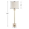 Hemisphere Brass Buffet Lamp thumbnail 2