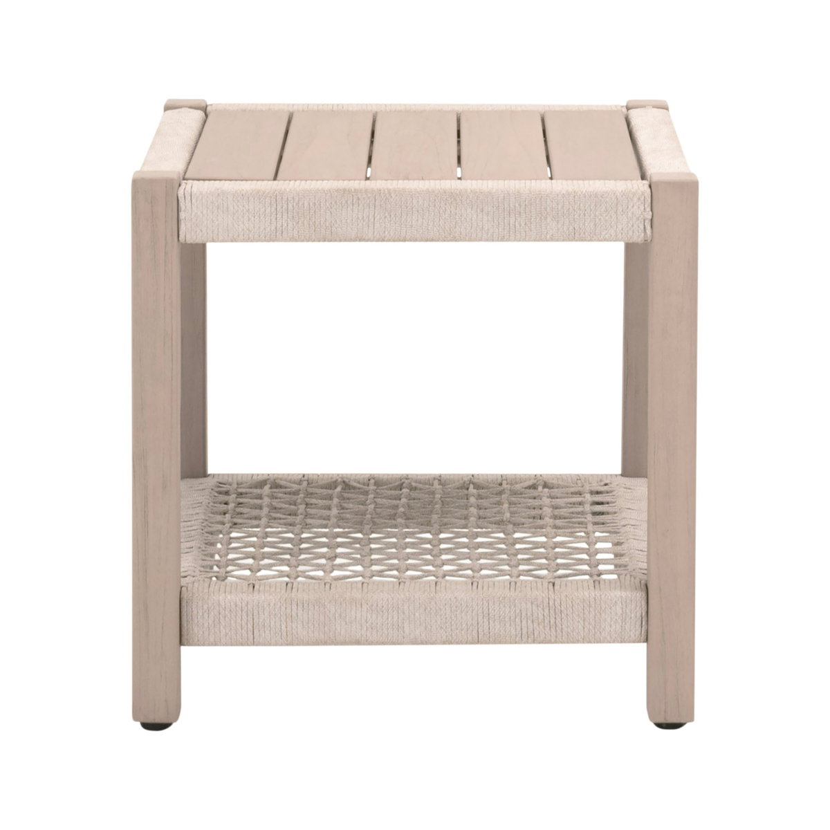 Wrap Outdoor End Table, Side & End Table by Essentials for Living, 21.5" width x 21" height x 21.5" depth View 1