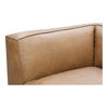 Form Lounge Modular Sectional Sonoran Tan Leather, Sectional Sofa by Moe's Home, 112" width x 26" height x 71.5" depth thumbnail 6