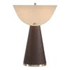 Conover Brown Modern Table Lamp, by Uttermost, 19" width x 27.25" height x 19" depth thumbnail 1
