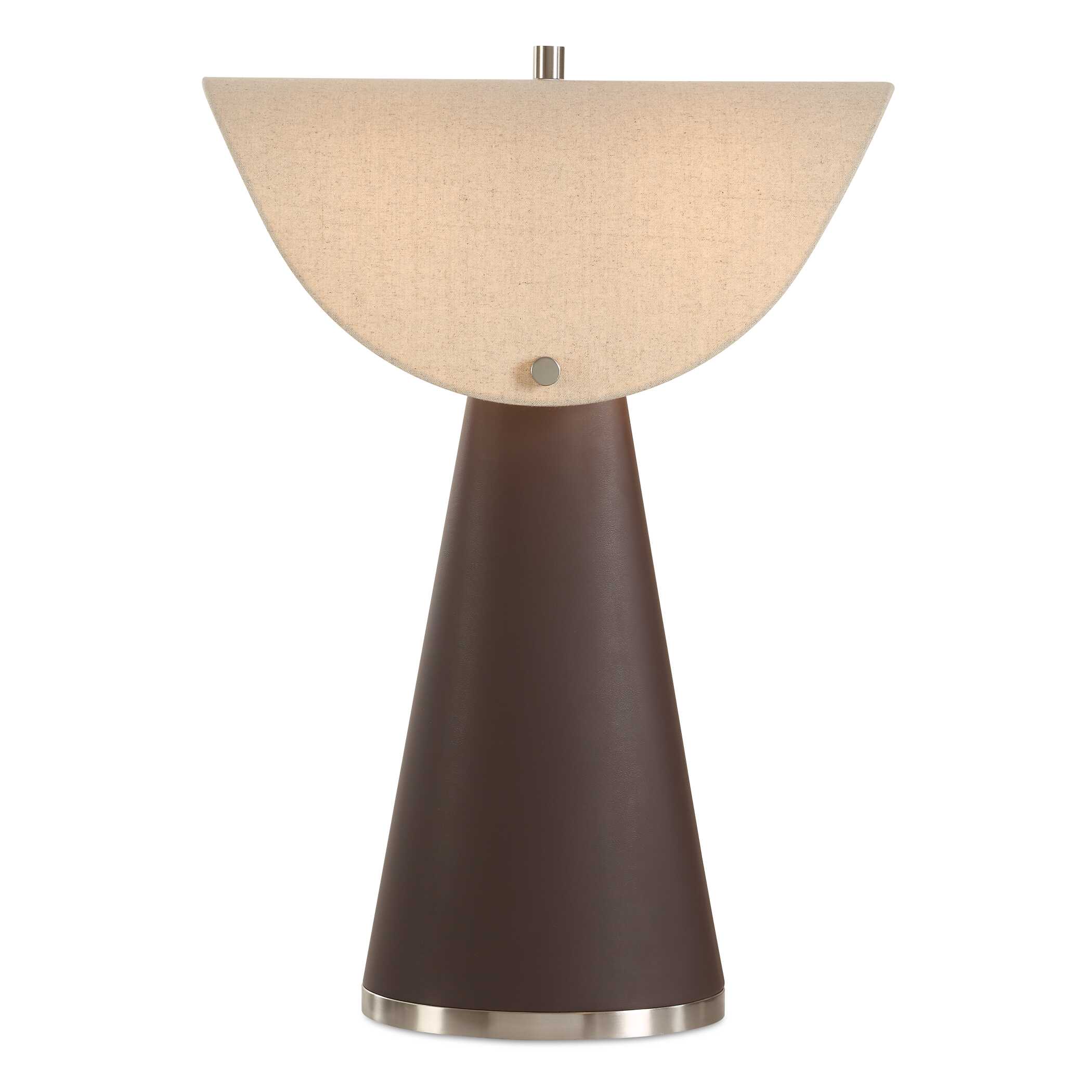 Conover Brown Modern Table Lamp large image 