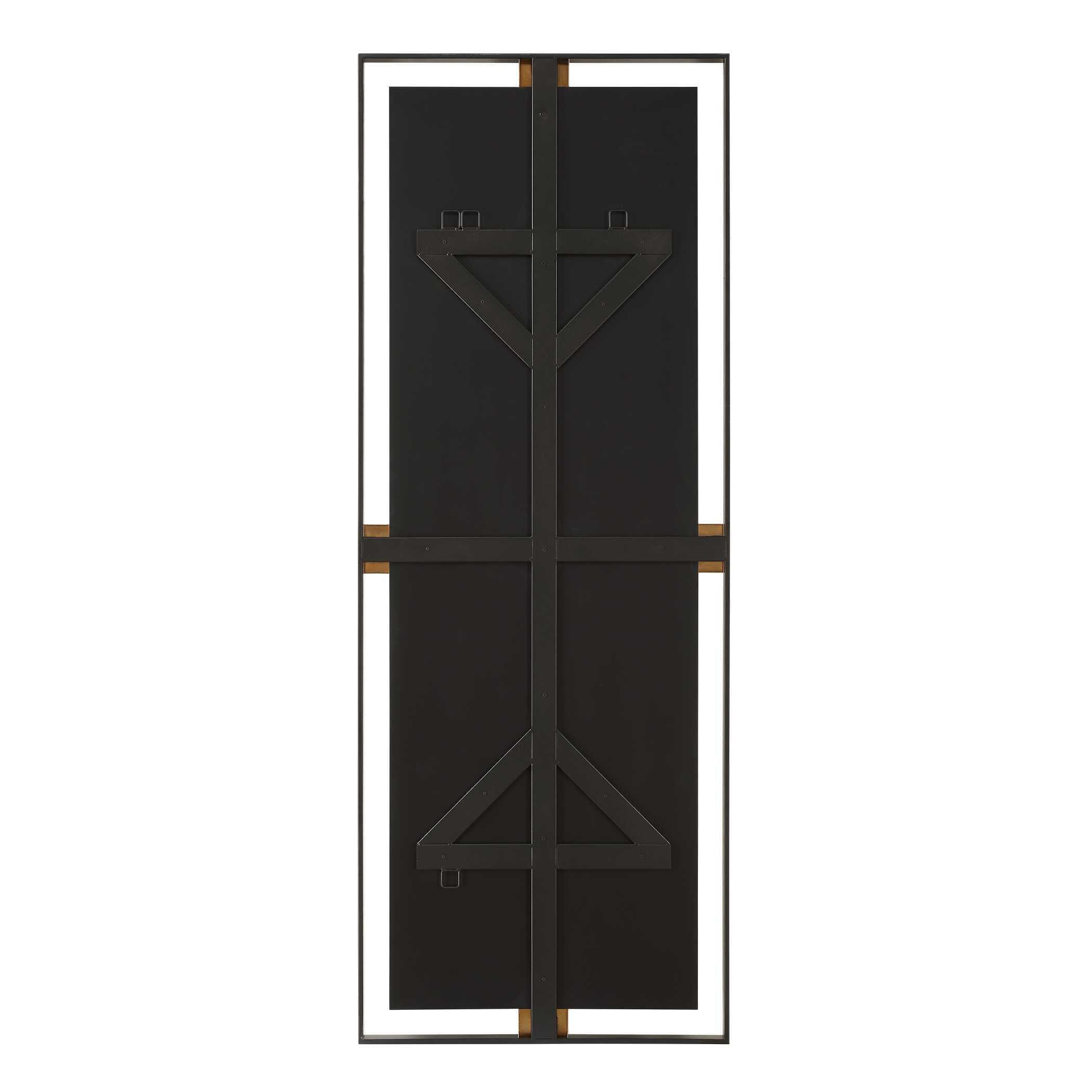 Cornerstone Oversized Mirror, by Uttermost, 28.87" width x 76.87" height x 2" depth View 7