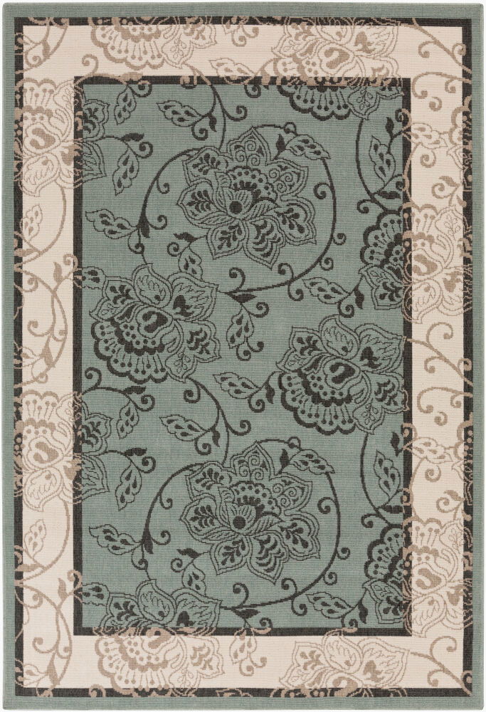 Alfresco Machine Woven Rug, by Surya, 1'5.72" length x 1'5.72" width