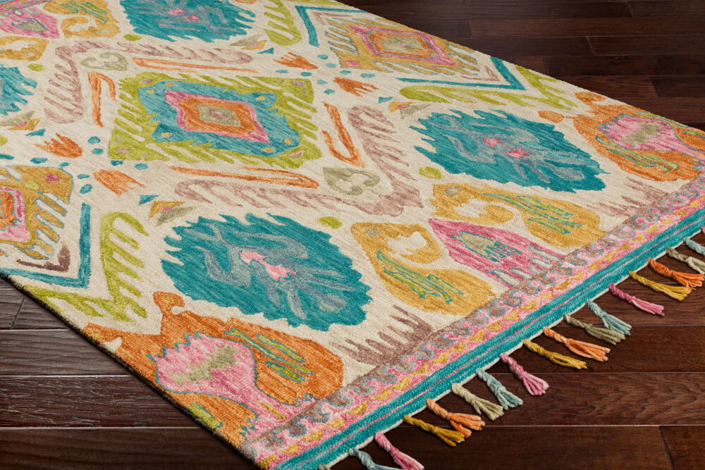 Bonifate Handmade Rug, by Surya, 3' length x 2' width