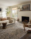 Magnolia Home by Joanna Gaines x Loloi Junie Rug, 1'6" length x 1'6" width thumbnail 3