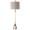 Natania Plated Brass Buffet Lamp thumbnail 5